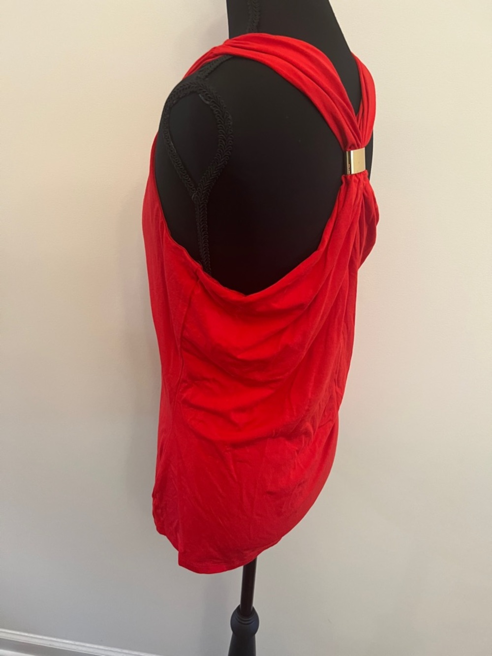 Cache Red Racerback tank top - Picture 7 of 7